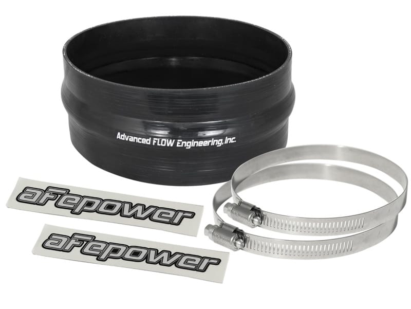 aFe — aFe Magnum FORCE CAI Univ. Silicone Coupling Kit (6-1/4in. ID / 2-3/4in. L) Straight w/Hump - Black
Intake Coupling Kit