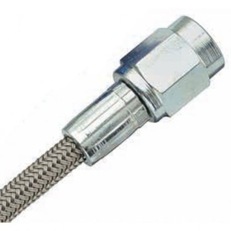 Fragola — Fragola -2AN Brake Line w/ -3AN Steel Nuts 26in