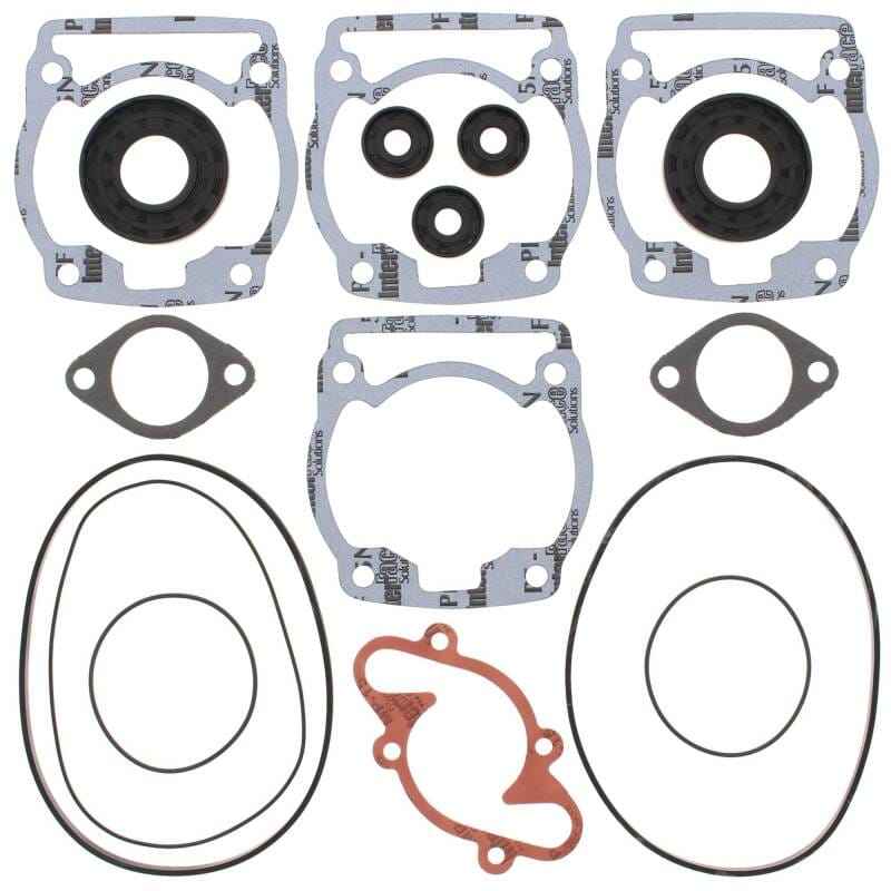 Vertex Pistons — Vertex Gaskets 1981 Ski-Doo Blizzard 7500 Complete Gasket Kit w/ Oil Seals