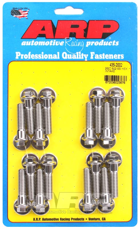 ARP — ARP BB Chevy 502 SS Hex Intake Manifold Bolt Kit