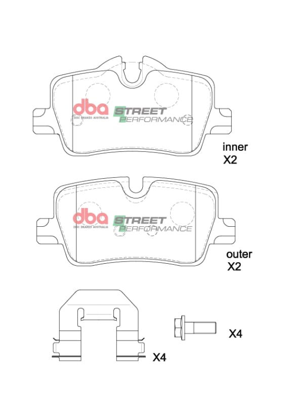 DBA — DBA 2021+ BMW 420i SP Performance Rear Brake Pads
Brake Pad