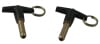 Moroso — Moroso Quick Release Pin - 3/8in Diameter x 1in Long - 2 Pack