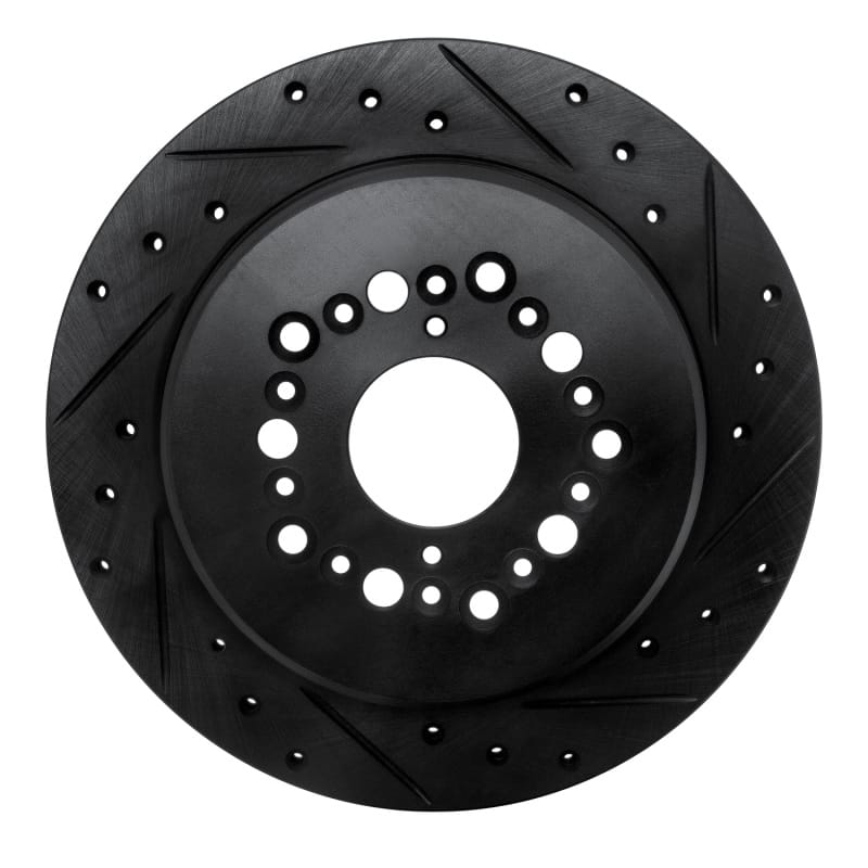 R1 Concepts — R1 92-00 Lexus GS300 Rear Right Drilled & Slotted Black Brake Rotor
R1 Brake Rotor Drill