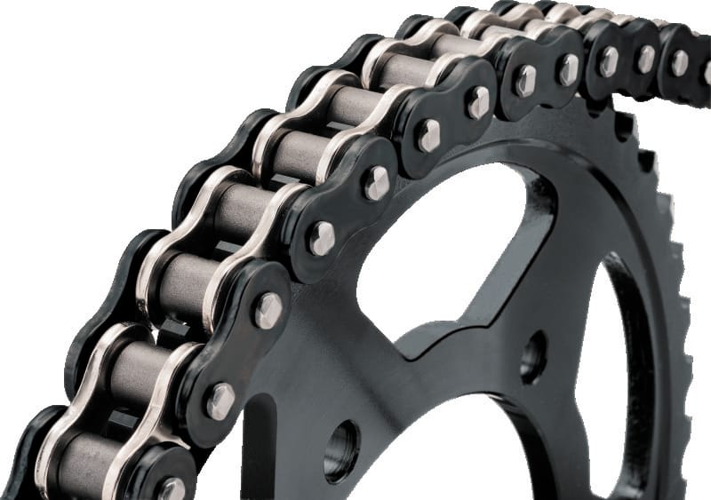 BikeMaster — 525 x 150 BMZR Z-Ring Chain, Black/Gold