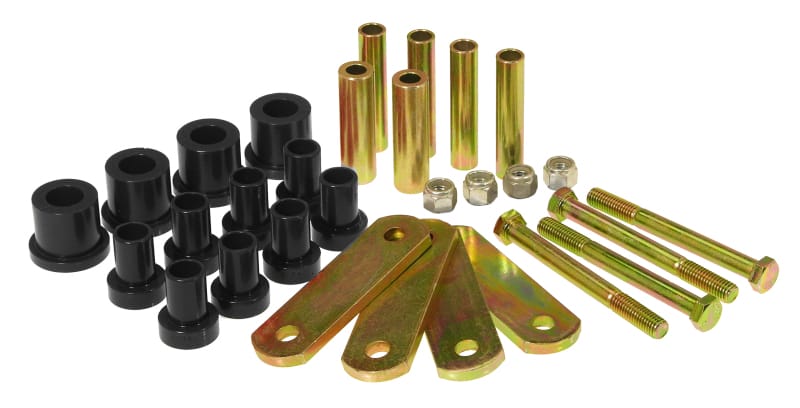 Prothane — Prothane 68-72 Chrysler A Body HD Spring & Shackles Bushings - Black
SPRING/SHACKLE BUSH