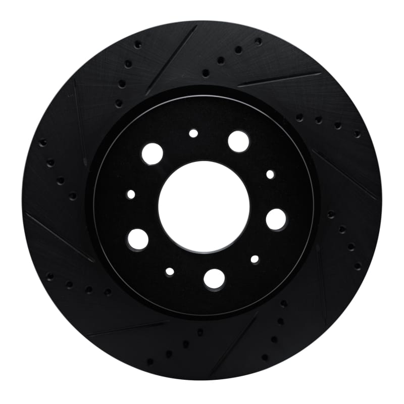 R1 Concepts — R1 17-25 Tesla Model 3 Front Left Drilled & Slotted Black Brake Rotor
R1 Brake Rotor Drill