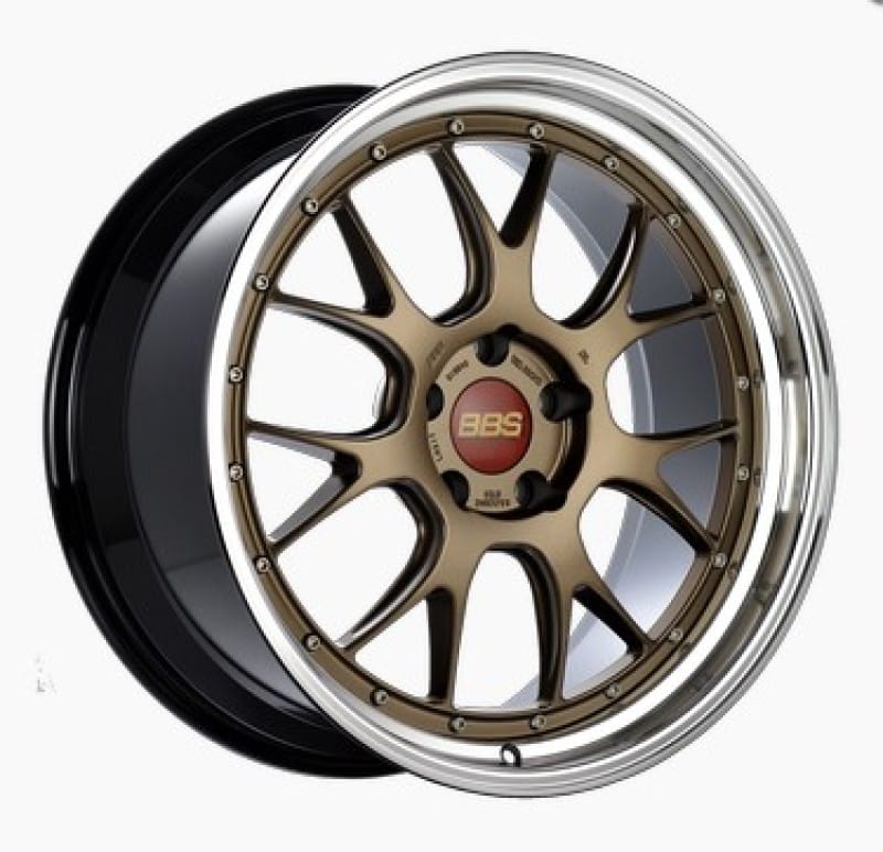 BBS — BBS LM-R 20x9.5 5x120 ET23 Matte Bronze Wheel -82mm PFS/Clip Required