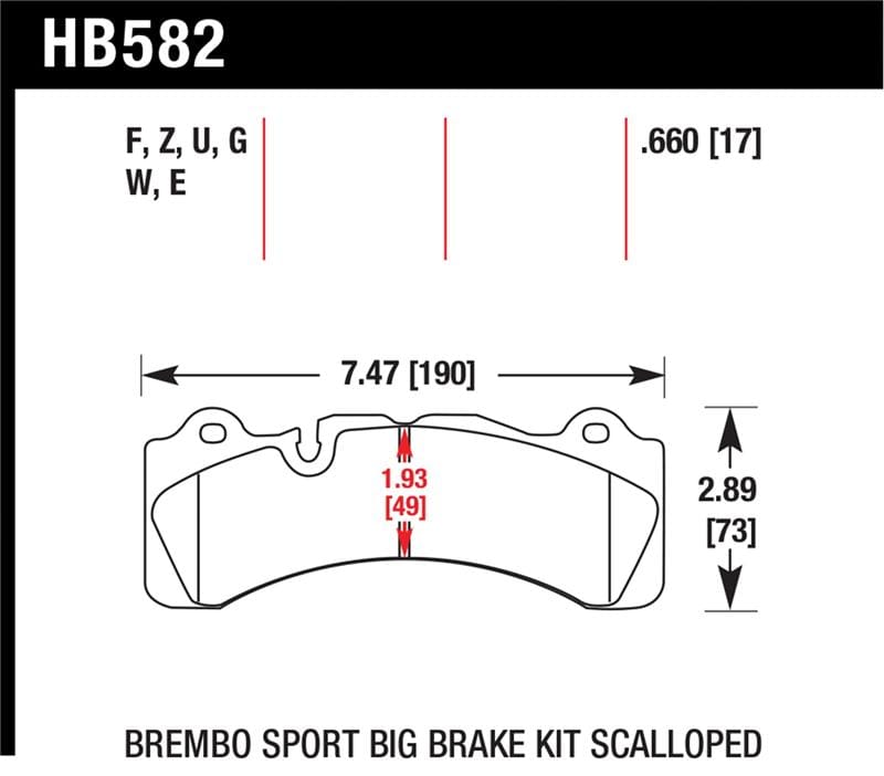 Hawk Performance — Hawk HPS Street Brake Pads
Disc Brake Pad