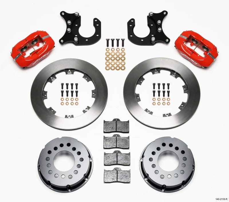 Wilwood — Wilwood Forged Dynalite P/S Rear Kit Red New Big Ford 2.50in Offset
BRAKE KIT