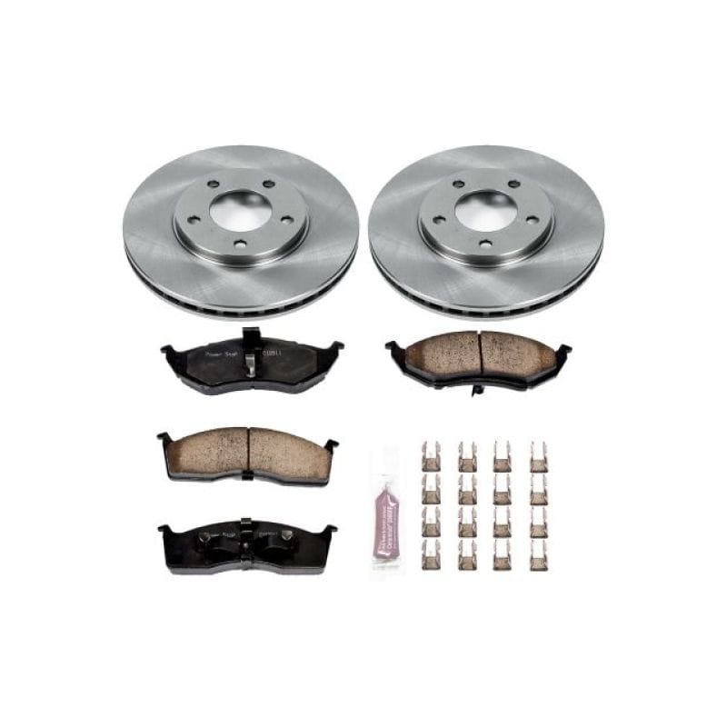 PowerStop — Power Stop 1996 Chrysler Town & Country Front Autospecialty Brake Kit