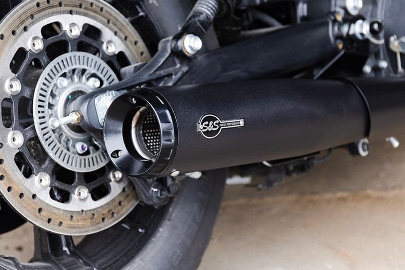 S&S Cycle — S&S Cycle 15-23 Indian Scout Grand National Exhaust System - Back