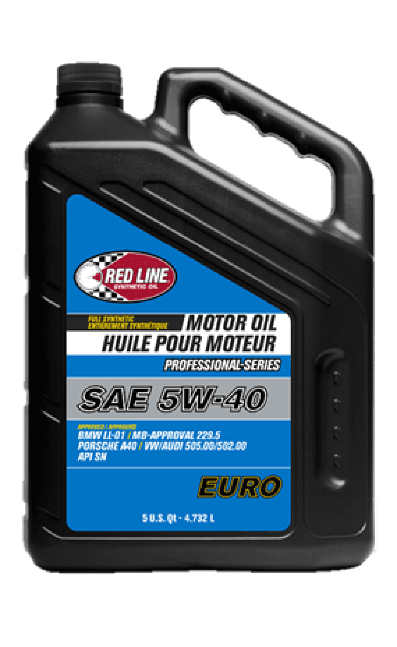Red Line — Red Line Pro-Series Euro 5W40 Motor Oil - 5 Quart