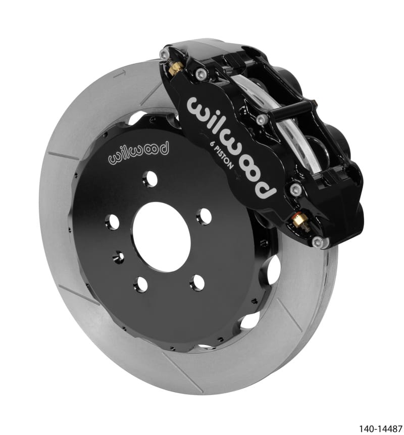 Wilwood — Wilwood 03-08 Audi A4 Forged Narrow Superlite 6R Front Big Brake Kit 12.88in Rotor Dia (Black)
BRAKE KIT