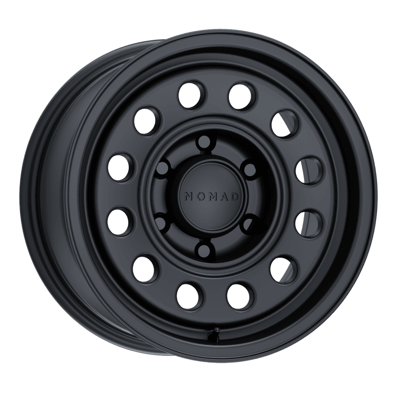 Nomad — Nomad N501SB Convoy 15x7in / 5x139.7 BP / -10mm Offset / 107.95mm Bore - Satin Black Wheel