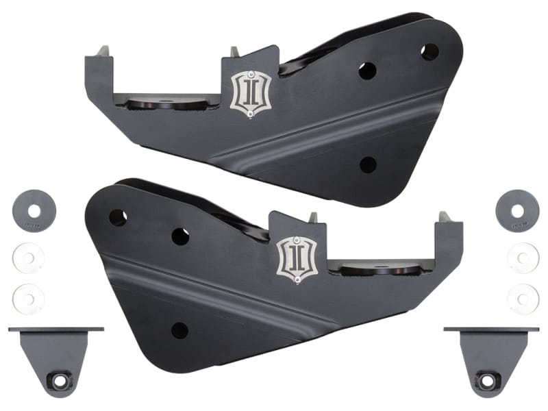 ICON — ICON 2017+ Ford F-250/F-350 Radius Arm Drop Kit
RADIUS ARM DROP KIT