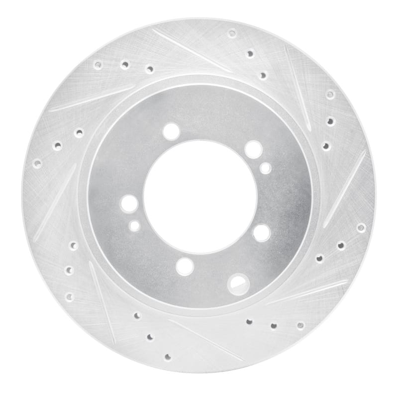 R1 Concepts — R1 93-99 Dodge STEALTH Rear Right Drilled & Slotted Silver Brake Rotor
R1 Brake Rotor Drill