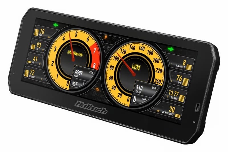 Haltech — Haltech uC-10 10in Digital Dash Kit w/Cables & Accessories