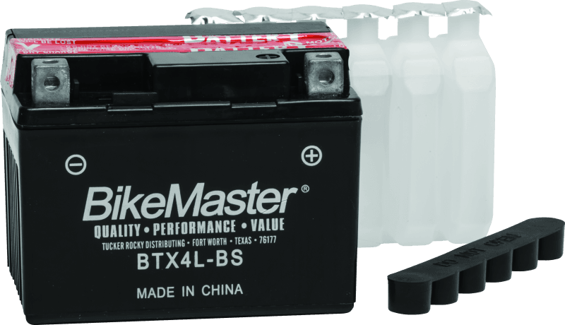 BikeMaster — BTX4L-BS Battery, 40 CCA