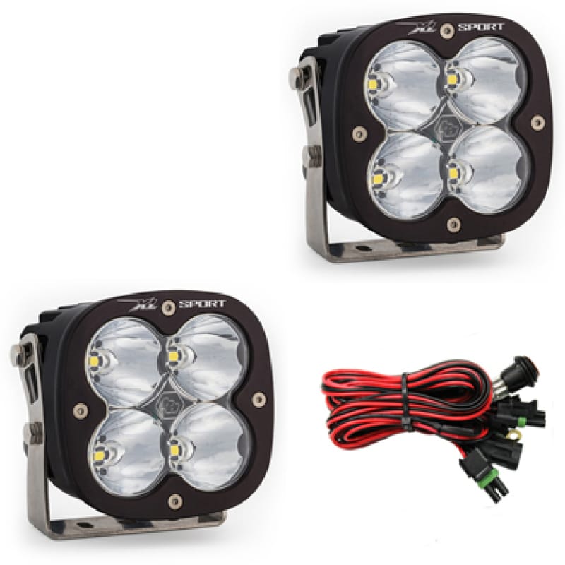 Baja Designs — Baja Designs XL Sport Series High Speed Spot Pattern Pair LED Light Pods