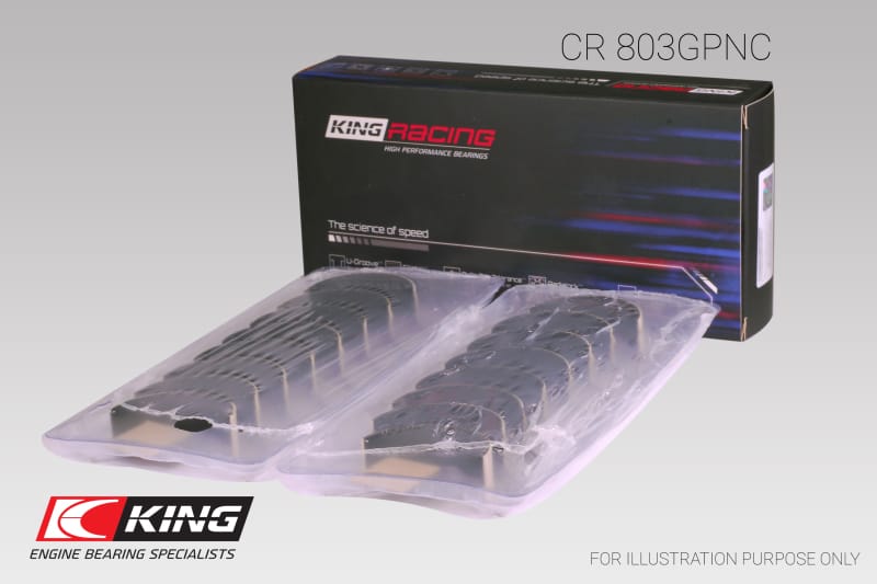 King Engine Bearings — King Engine Bearings Chevrolet SBC 265CI/283CI/327CI (Size Standard) Connecting Rod Bearing Set