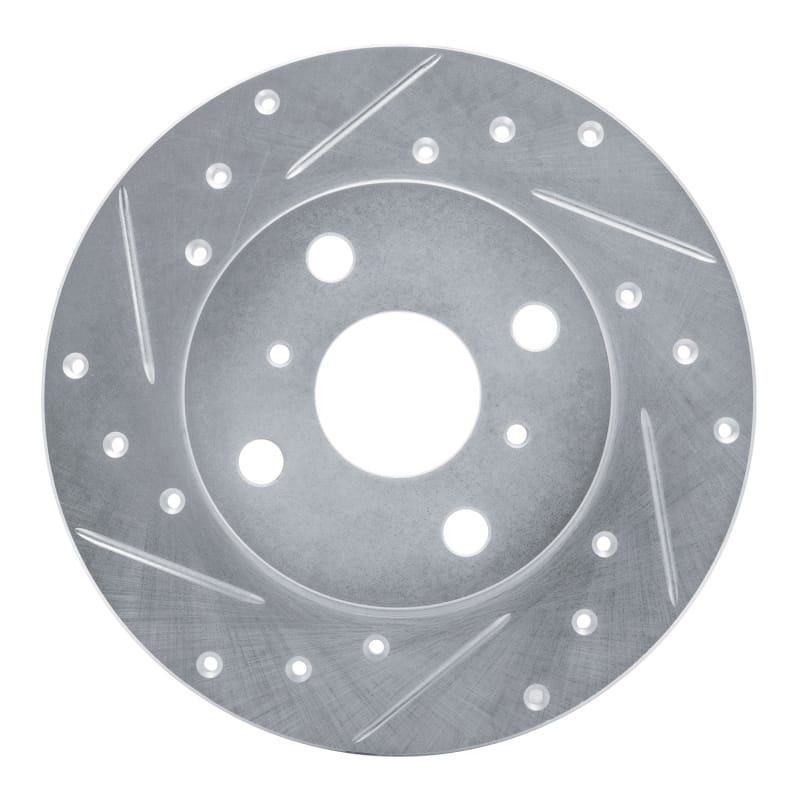 R1 Concepts — R1 83-90 Toyota Tercel Front Left Drilled & Slotted Silver Brake Rotor
R1 Brake Rotor Drill