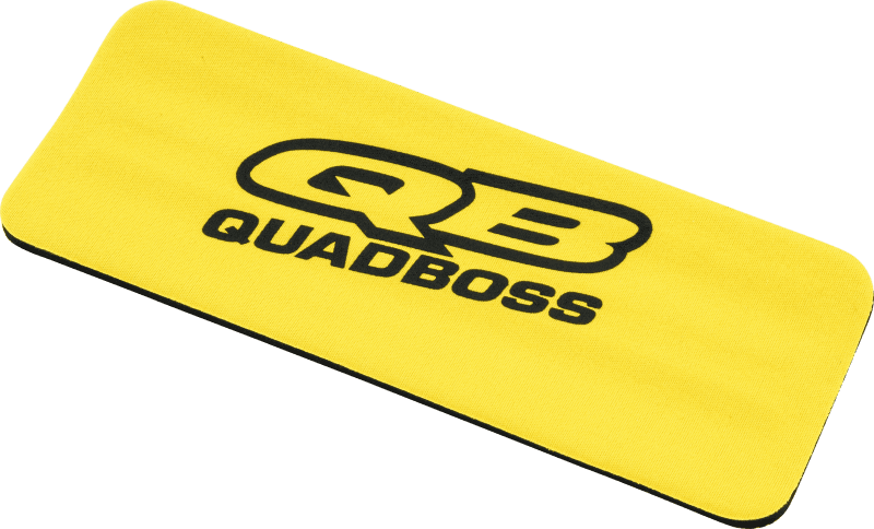 QuadBoss — Snap Koozie, Yellow, 10 pk.