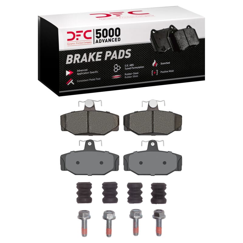 DFC — DFC 88-00 Volvo V90 Rear 5000 Adv Low Metallic Pads & Hardware Kit
DFC Brake Pad Set
