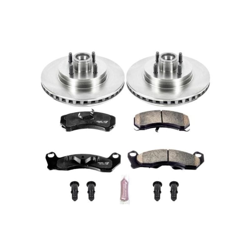 PowerStop — Power Stop 87-93 Ford Mustang Front Autospecialty Brake Kit
