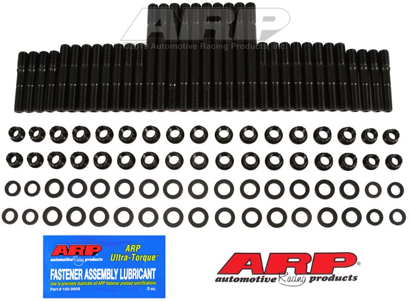 ARP — ARP SB Chevy alum Bowtie splayed head stud kit