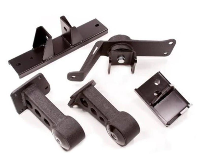 Innovative Mounts — Innovative 00-09 Honda S2000 K-Series Black Steel Mounts 95A Bushings (K24 Engine)