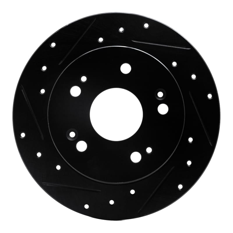 R1 Concepts — R1 97-15 Acura ILX Rear Left Drilled & Slotted Black Brake Rotor
R1 Brake Rotor Drill