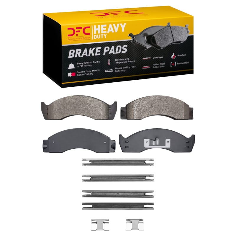 DFC — DFC 88-07 Ford E-Super Duty Rear/Front Heavy Duty Pads and Hardware Kit
DFC Brake Pad Set