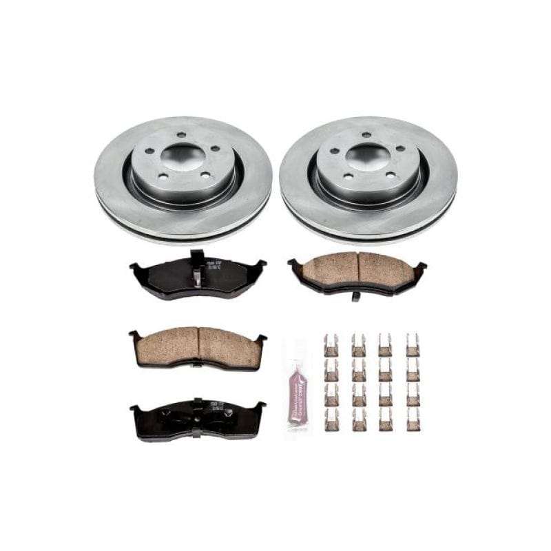 PowerStop — Power Stop 00-04 Chrysler Concorde Front Autospecialty Brake Kit