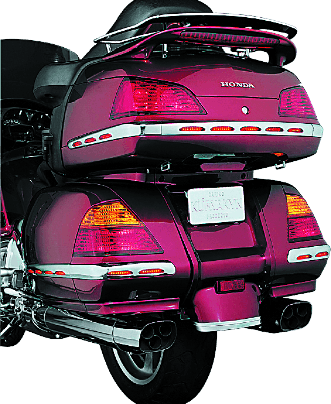Kuryakyn — LED Trunk Molding Chrome Red Lens