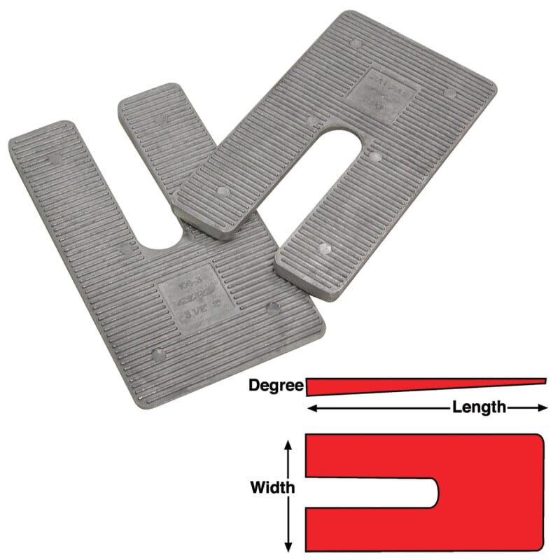 SPC Performance — SPC Performance AL SHIMS 4X6.5X0.5 deg.(6)
AXLE SHIM SET
AXLE SHIM SE