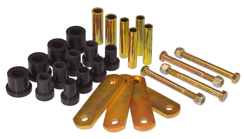 Prothane — Prothane Chrysler SS Conv HD Spring & Shackles Bushings - Black
SPRING/SHACKLE BUSH