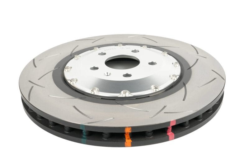 DBA — DBA 08-14 Mercedes Benz C63 5000 Series Slotted Front Brake Rotor w/Sliver Hat