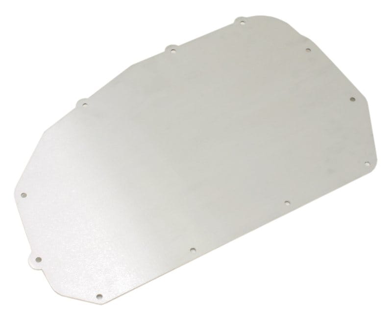 BMR Suspension — BMR 78-87 G-Body A/C Delete Panel (Aluminum) - Bare w /BMR Logo