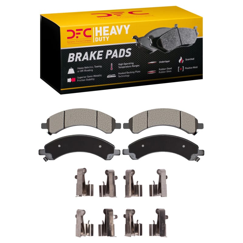 DFC — DFC 03-08 Chevrolet Express 3500 Rear Heavy Duty Pads and Hardware Kit
DFC Brake Pad Set