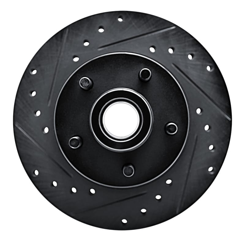 R1 Concepts — R1 79-83 American Motors PaceR Front Left Drilled & Slotted Black Brake Rotor
R1 Brake Rotor Drill