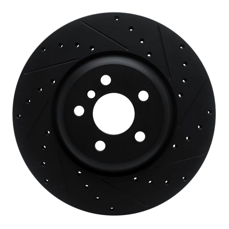 R1 Concepts — R1 16-25 BMW 330e Rear Right Drilled & Slotted Black Brake Rotor
R1 Brake Rotor Drill