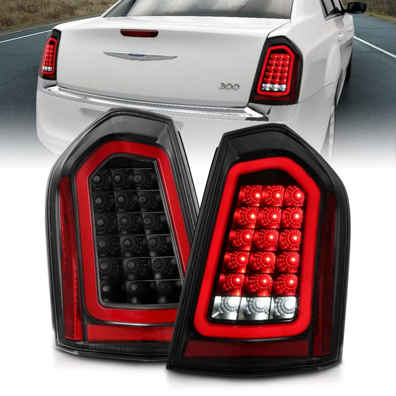 ANZO — ANZO 11-14 Chrysler 300 LED Taillights Black w/ Sequential
Tail Light Set
LED Taillights