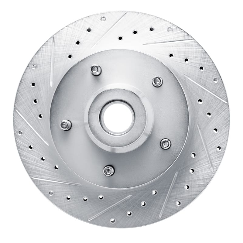R1 Concepts — R1 94-02 Dodge Ram 1500 Van Front Left Drilled & Slotted Silver Brake Rotor
R1 Brake Rotor Drill