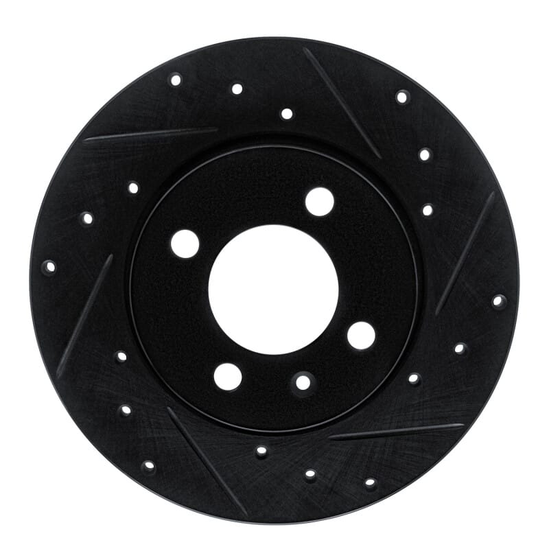 R1 Concepts — R1 84-97 Audi Coupe Front Right Drilled & Slotted Black Brake Rotor
R1 Brake Rotor Drill