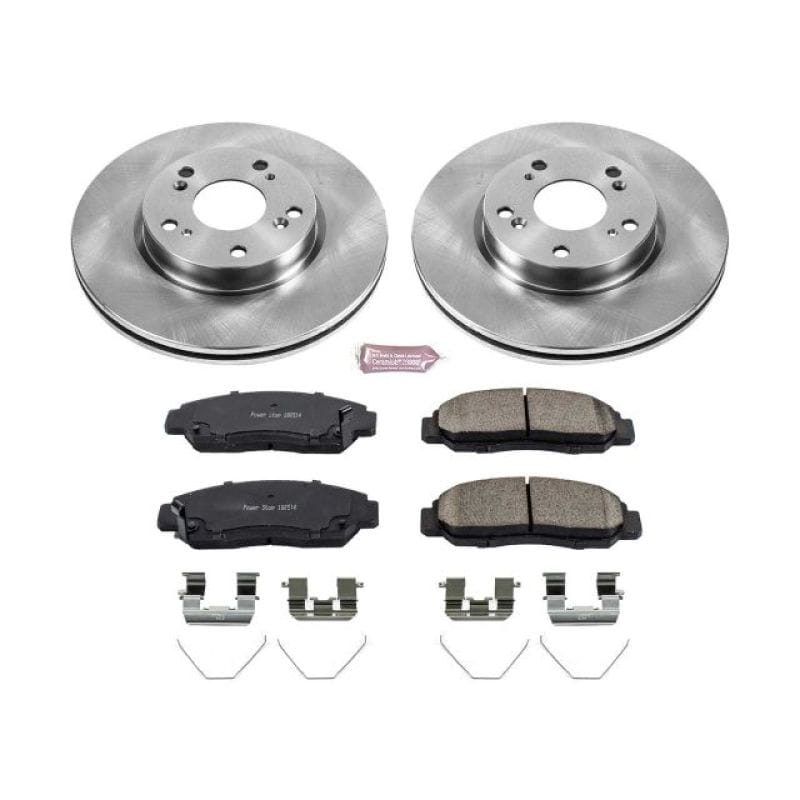PowerStop — Power Stop 12-15 Honda Civic Front Autospecialty Brake Kit