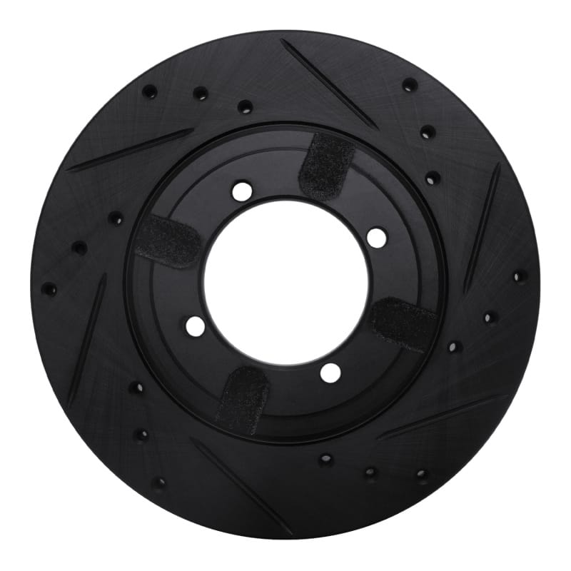 R1 Concepts — R1 84-90 Dodge COLT Front Right Drilled & Slotted Black Brake Rotor
R1 Brake Rotor Drill