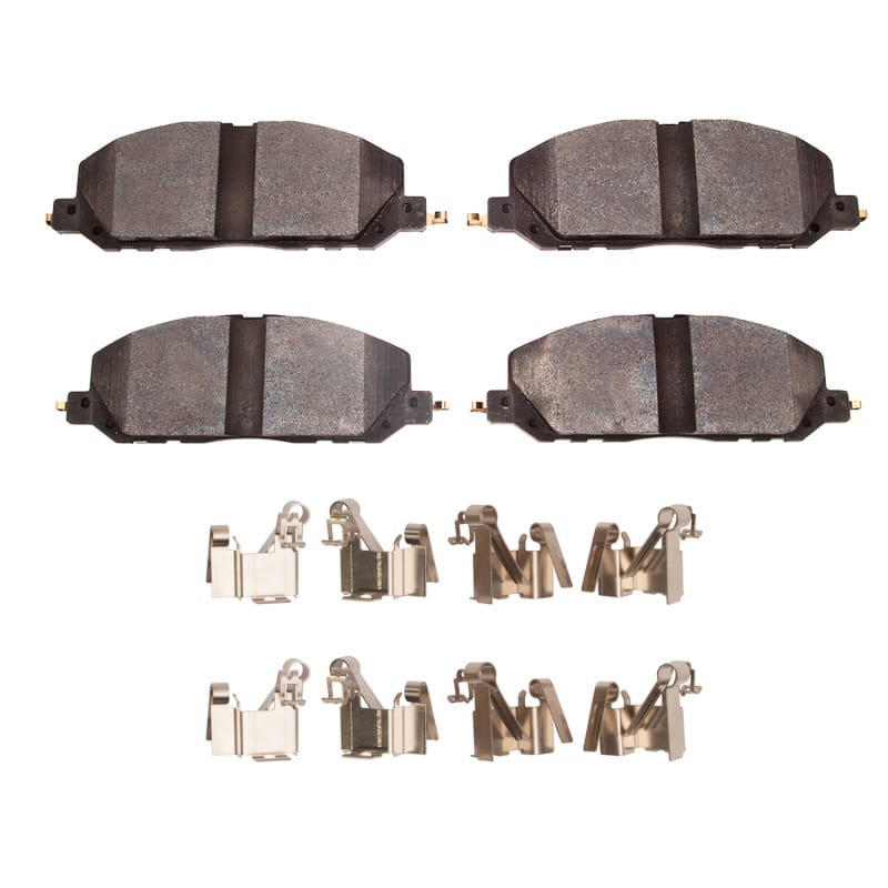 DFC — DFC 19-25 Hyundai Kona N Rear 5000 Advanced Low Metallic Brake Pads and Hardware Kit