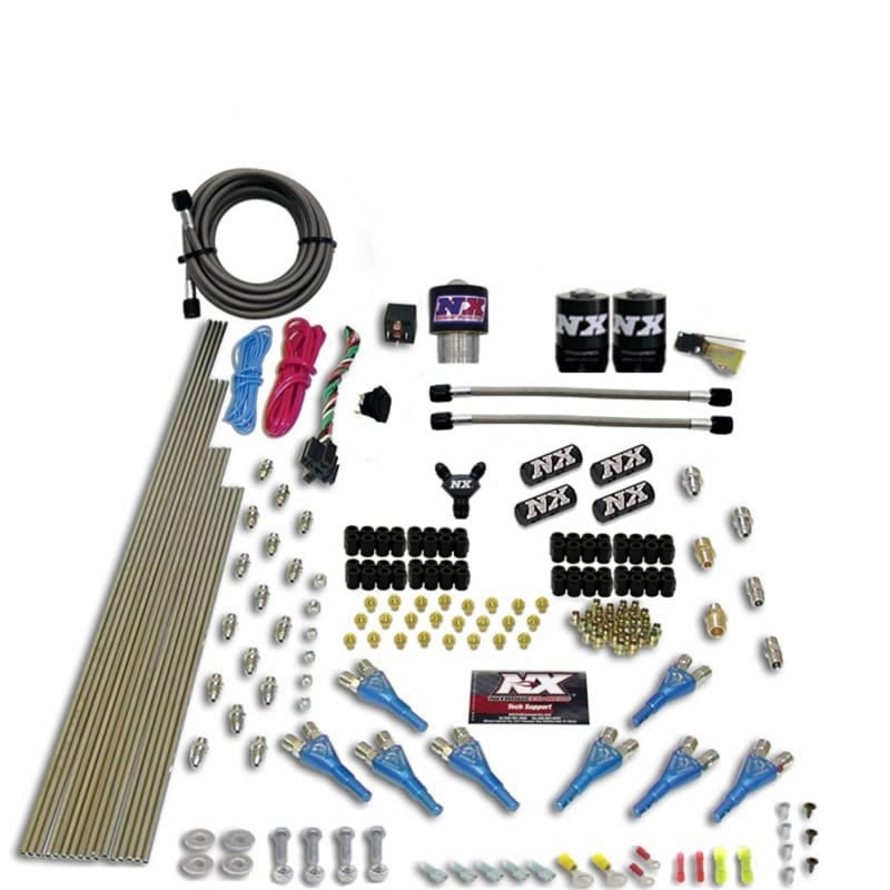 Nitrous Express — Nitrous Express Pro-Shk/Gas 2 Fuel 1 Supershark Solenoid Nitrous Kit (200-600HP) w/o Bottle
Injection System Kit
N2OSys