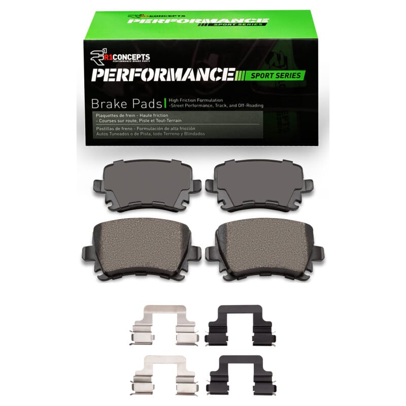 R1 Concepts — R1 06-21 Audi TTS Quattro Rear Performance Sport Pads & Hardware Kit
R1 Performance Sport