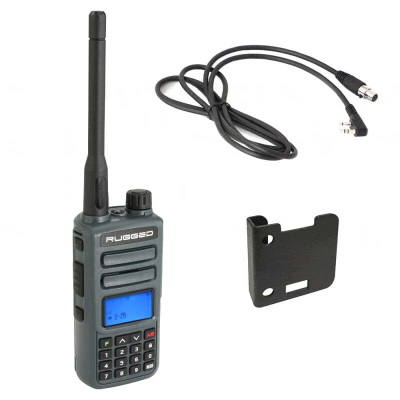 Rugged Radios — Rugged Radios RADIO KIT - Rugged GMR2 - GMRS / FRS Two Way Handheld Radio to Intercom